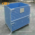 Hot sale stackable storage metal pallet cage/bins